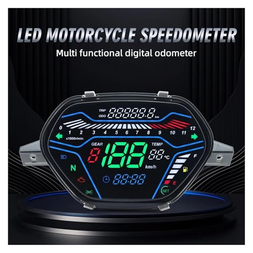 Tableau de bord moto numérique LED complet pour EX5 et CD110 - 3
