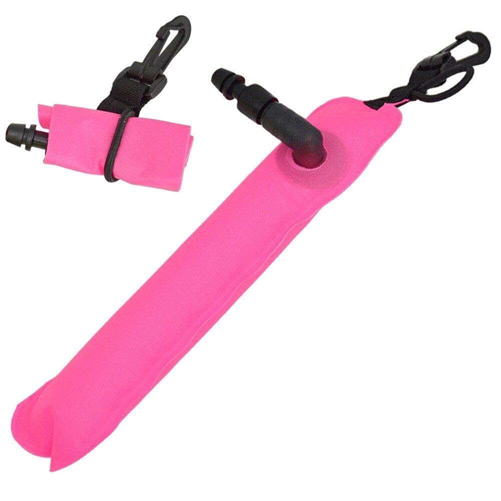 Boya tubo de salchicha de seguridad inflable de alta visibilidad con reflectante para buceadores