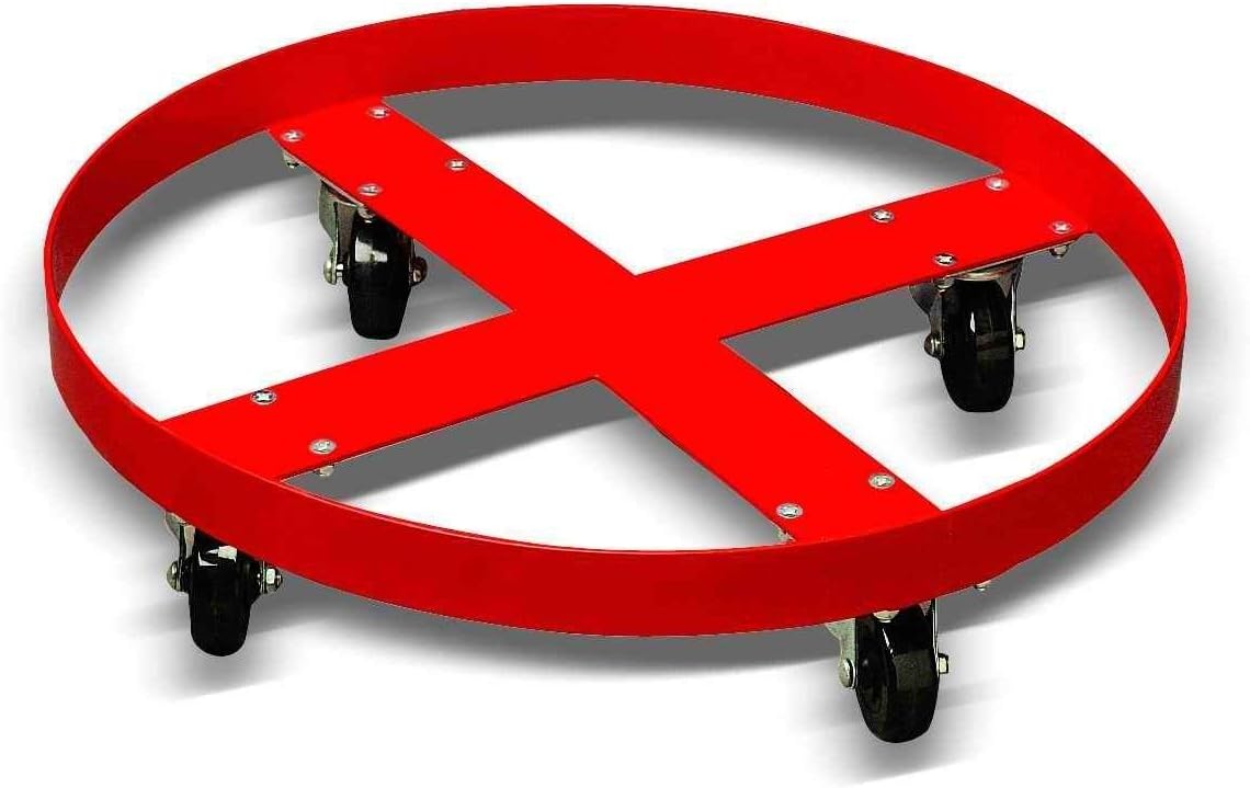 55 Gal Steel Drum Dolly