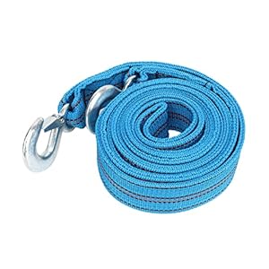 Sfqevhrz Abschleppgurt mit Haken, 5 Tonnen