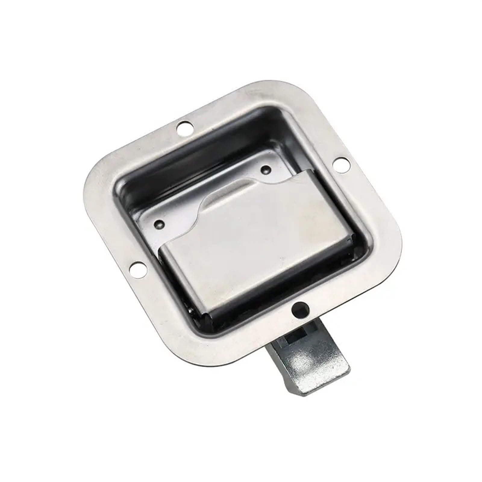 WPOIYHGBY Tool Box Latch Paddle Trailer Rear Semi Body Recessed Handle Stainless Truck Door Lock 1Pcs