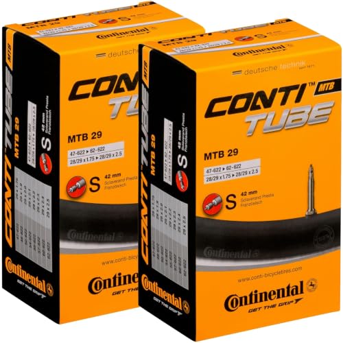 Continental MTB 29x1.75-2.5 Inner Tubes, 42mm Presta...