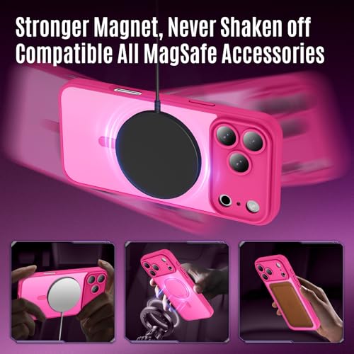 Image of Symcele Designed for iPhone 17 Pro Case, Hot Pink
