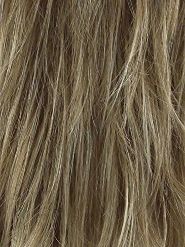 Dakota Wig Color Spring Honey Rooted - Noriko Wigs 14" Long Sleek Razored Layers Side Swept Fringe Lace Front Synthetic Avg cap Bundle MaxWigs Hairloss Booklet