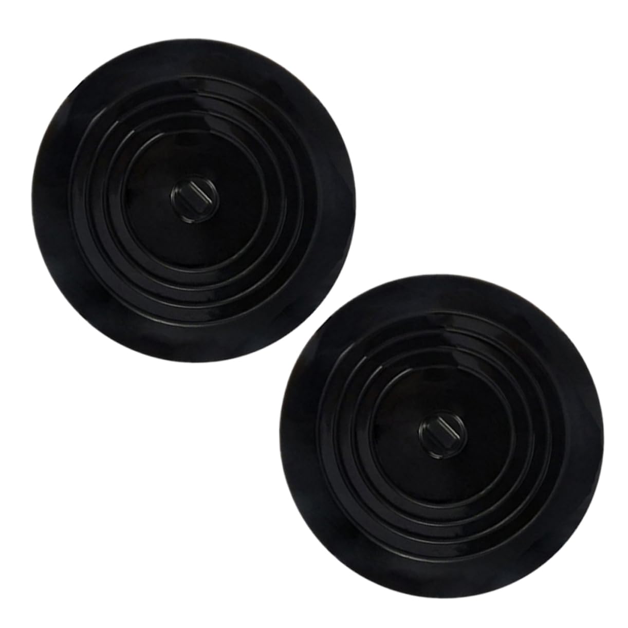 ARTIBETTER 2Pcs Silicone Bathtub Stoppers Drain Covers for Kitchen Bathroom Odor Blocker Easy to Use Non Floating for Flat Smooth Surfaces