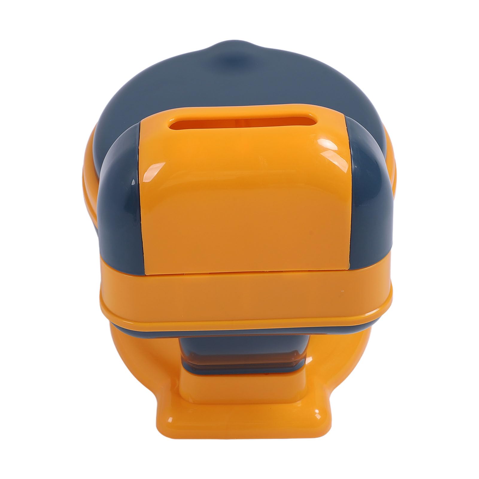 Drfeify Toilette per Bambini, Vasino per Bambini in PP con Paraspruzzi, Ciotola Rimovibile, Serbatoio per Stoccaggio di Fazzoletti, Base Antiscivolo per Toilette per Neonati e Ragazze (blu giallo)
