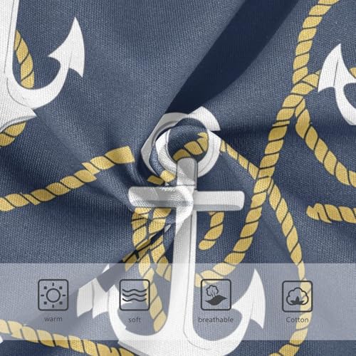 Cotton Toddler Underwear Floral Nautical Anchors Beige Navy Blue Panties Little Girl Animal Briefs Underpants 2t3