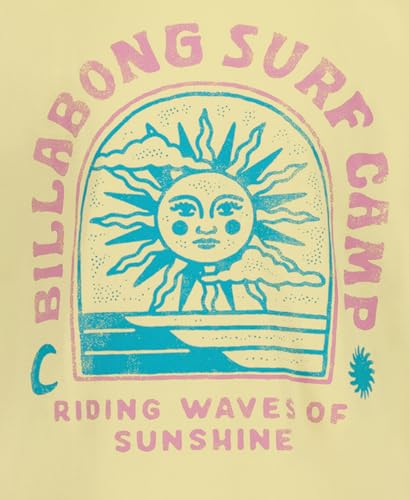 Image of Billabong Girls' Premium Short Sleeve Oversized Fit Graphic T-Shirt