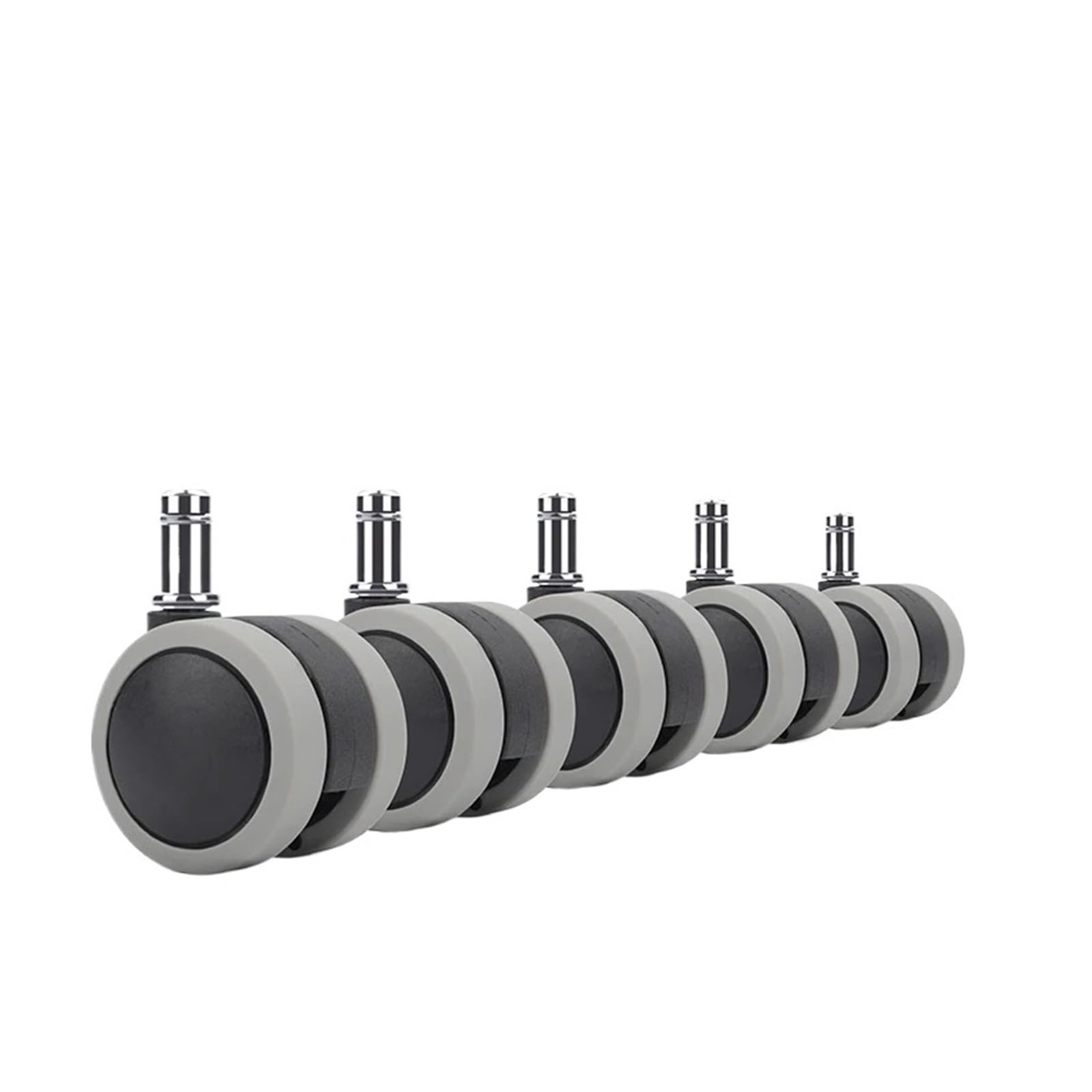 Roulettes universelles pivotantes en PU TPU pour rouleau muet 50mm