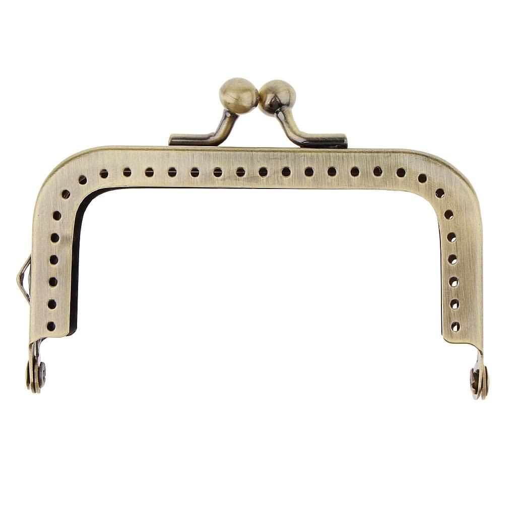 THE STYLE SUTRA® Squared Clutch Purse Frame Kiss Clasp Lock Handle DIY Bag Accessories 8.5cm-image-25