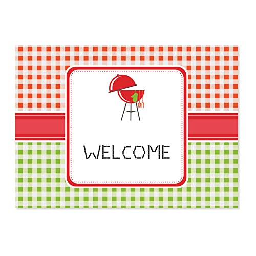 Image of Pretty UR Party Barbecue Party decorations Kit - 70 pcs includes Banner, bunting, balloons, centerpiece, danglers, Barbeque Party Supplies, BBQ Birthday Decor, DIY Decor Pack for Adults, Kids.