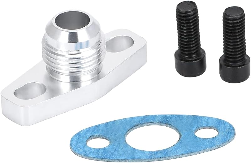Flange adaptadora de retorno de óleo para turbo Garrett GT28 GT30 GT35 AN10 PTNHZ – OFG34