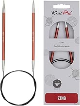 KnitPro Zing Rundstricknadeln 16" (40cm) | 5.5mm