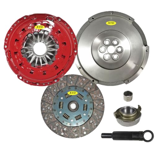 XTD Stage 2 Clutch Kit + Flywheel Compatible With 2007-2013 Mazda 3 Mazdaspeed 2006-2007 Mazda 6 Mazdaspeed 2.3L 4cyl Turbo