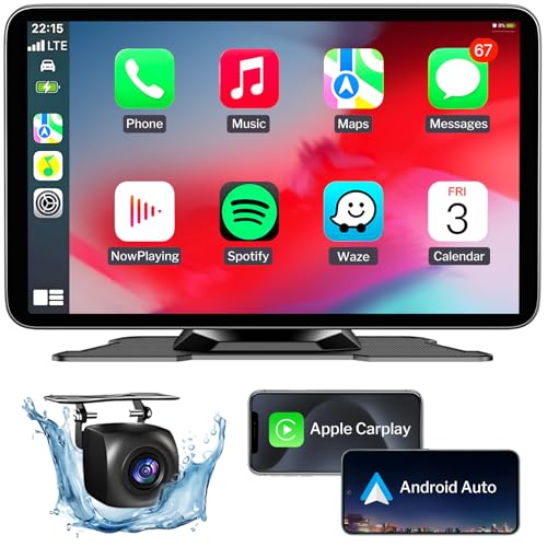 Wireless Apple Carplay Screen for Car, 7