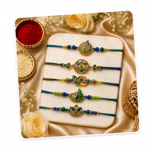 Image of Dreamica Rakhi For Brother, Designer Rakhi Set for Brother