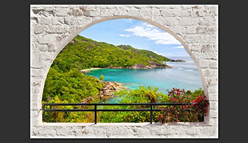 Murando ILLUSIONE OTTICA 3D 210x150 cm Carta da