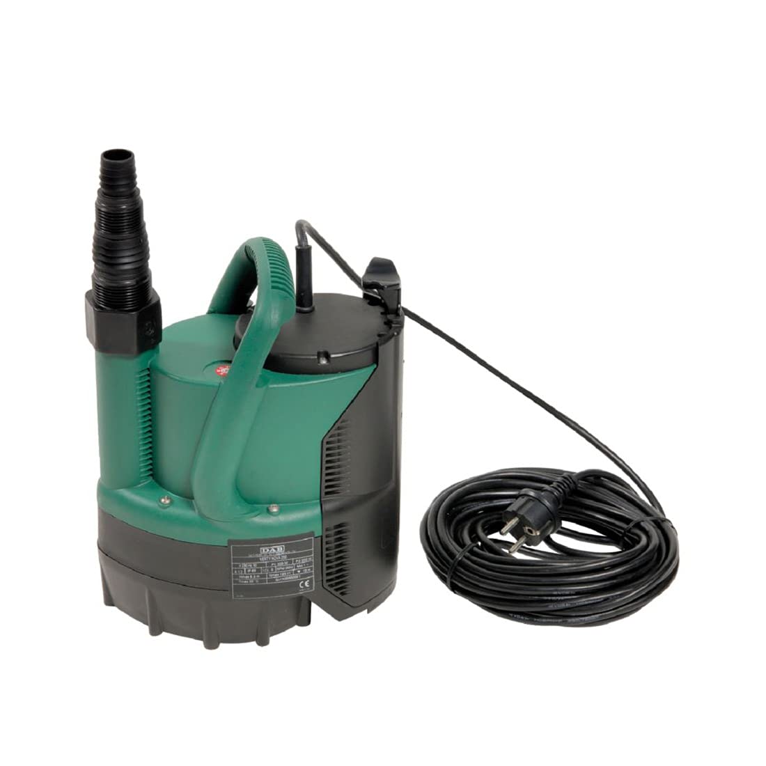 Pompe vide cave VERTY NOVA 200 Automatique 230 V - 0,22 kW - 1,3 A - Débit max : 6 m³/h