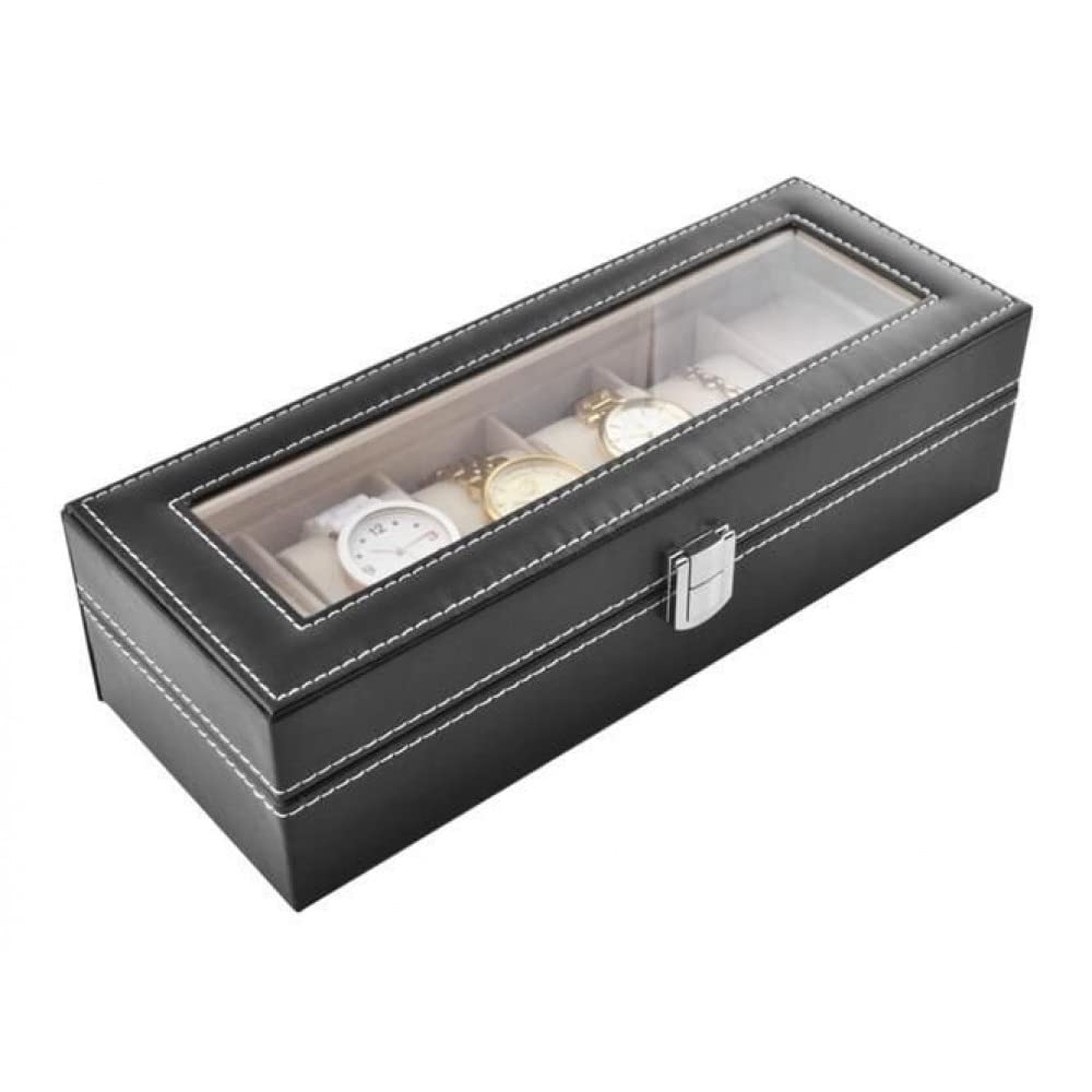 Buy Watch Box Box for Watches with Compartments with Glass