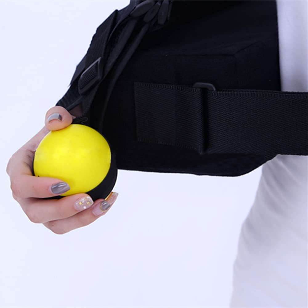 Cabestrillo Ajustable para Brazo con Almohada para Abducción De Hombro Y Almohadillas para Reposabrazos, Soporte para Brazo, Alivio del Dolor,Left