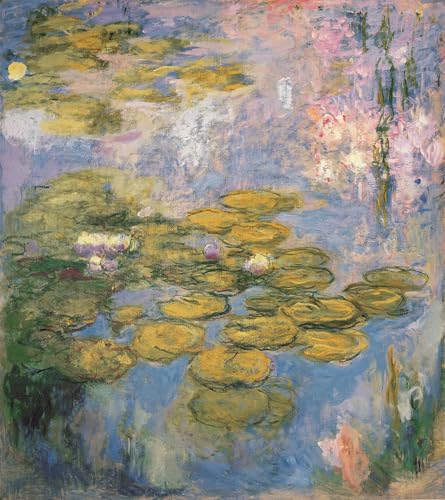 Nymphéas de Claude Monet affiche d'art haut de gamme impression toile 60x90cm