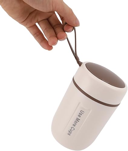 TOPINCN Tarro de comida aislado de 20.3 fl oz para niños, recipientes térmicos de sopa de acero inoxidable a prueba de fugas con cubierta de