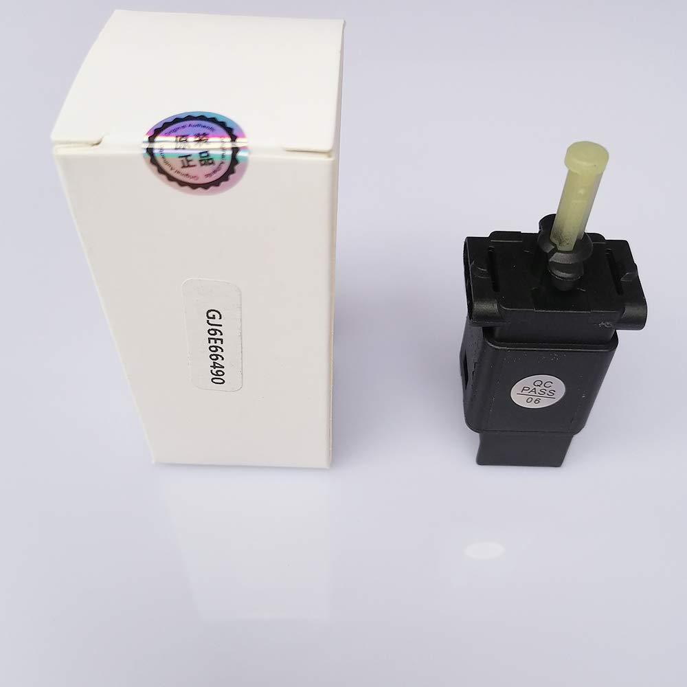 IDIYA New Auto Parts Car 4 Pins Stop Brake Light Switch OEM GJ6E66490 GJ6E-66-490 L232-66-490 L23266490 Compatible with M6 CX-7 MX-5 RX 8 SE17 (1 Pack)