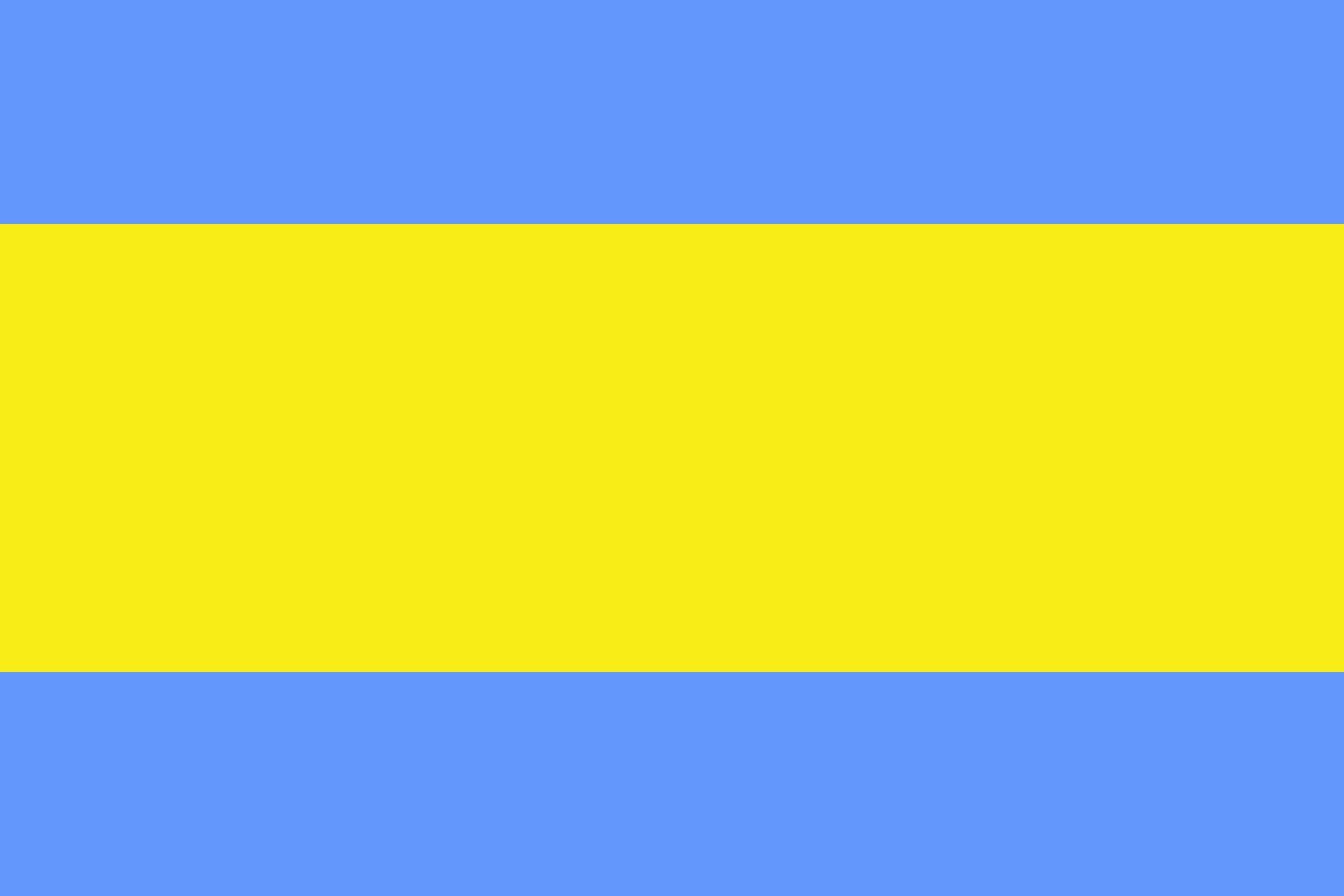 Drapeau paysage Dacice grand format 90x150cm de 1.35m²