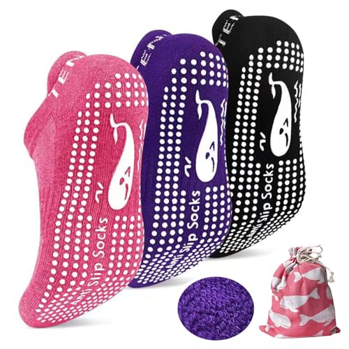 Conexión Cuerpo-Mente: Cómo el Ejercicio Transforma Tu Salud 5 TENQUAN 3 Pares Calcetines Antideslizantes para Yoga o Pilates Ca...