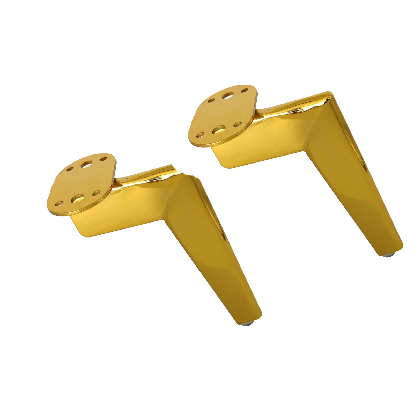 hogtnd "7" Shaped Sofa Legs, Metal Cabinet Feet for Heavy Furniture, Sturdy Support with Threaded Mounting Holes, Metal Cabinet Legs