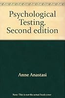 Psychological Testing B000BKGU80 Book Cover