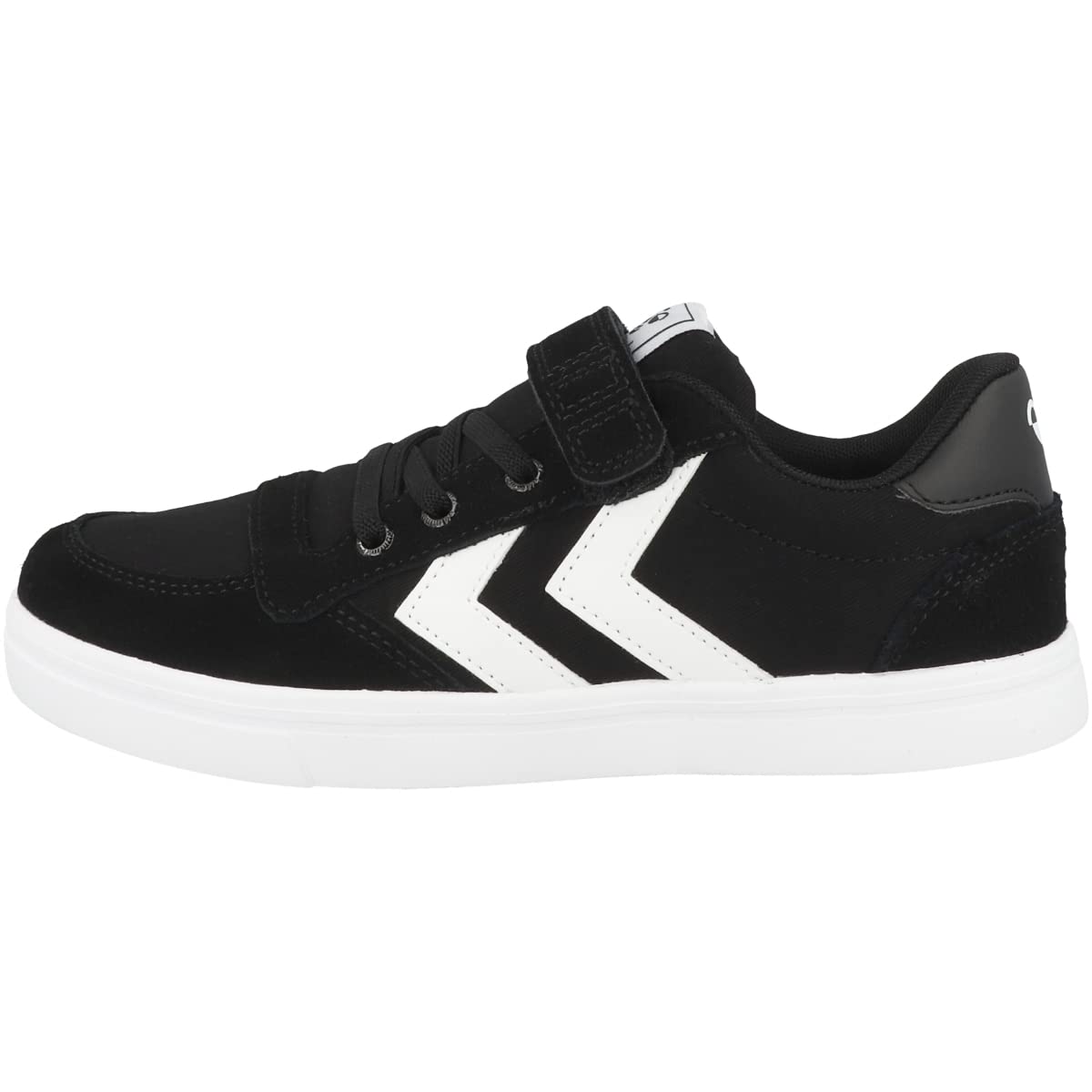 hummel Slimmer Stadil Low JR Trainers, Black, 32 EU