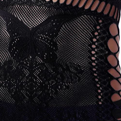 Sissy Lingerie for Men Sexy Naughty Elastic Fishnet Bodysuit Lace Hollow Out See Through Mesh Babydoll Underwear4