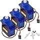 AZDelivery 3 x Micro Servo Motor kompatibel mit SG90 9G für RC Roboter Hubschrauber Flugzeug kompatibel mit Arduino inkl. E-Book!