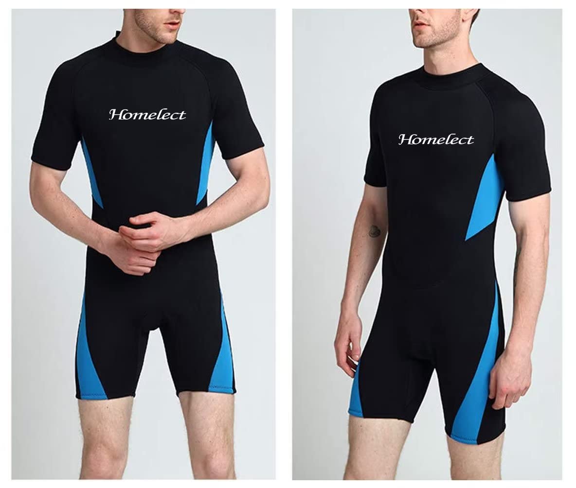 Combinaison Shorty HOmelect 3 Mm – Néoprène SBR/Nylon, Zip YKK, Tailles L à 6XL