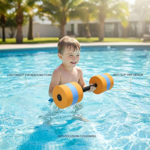 Pesas de agua versátiles para natación color azul miniatura 3