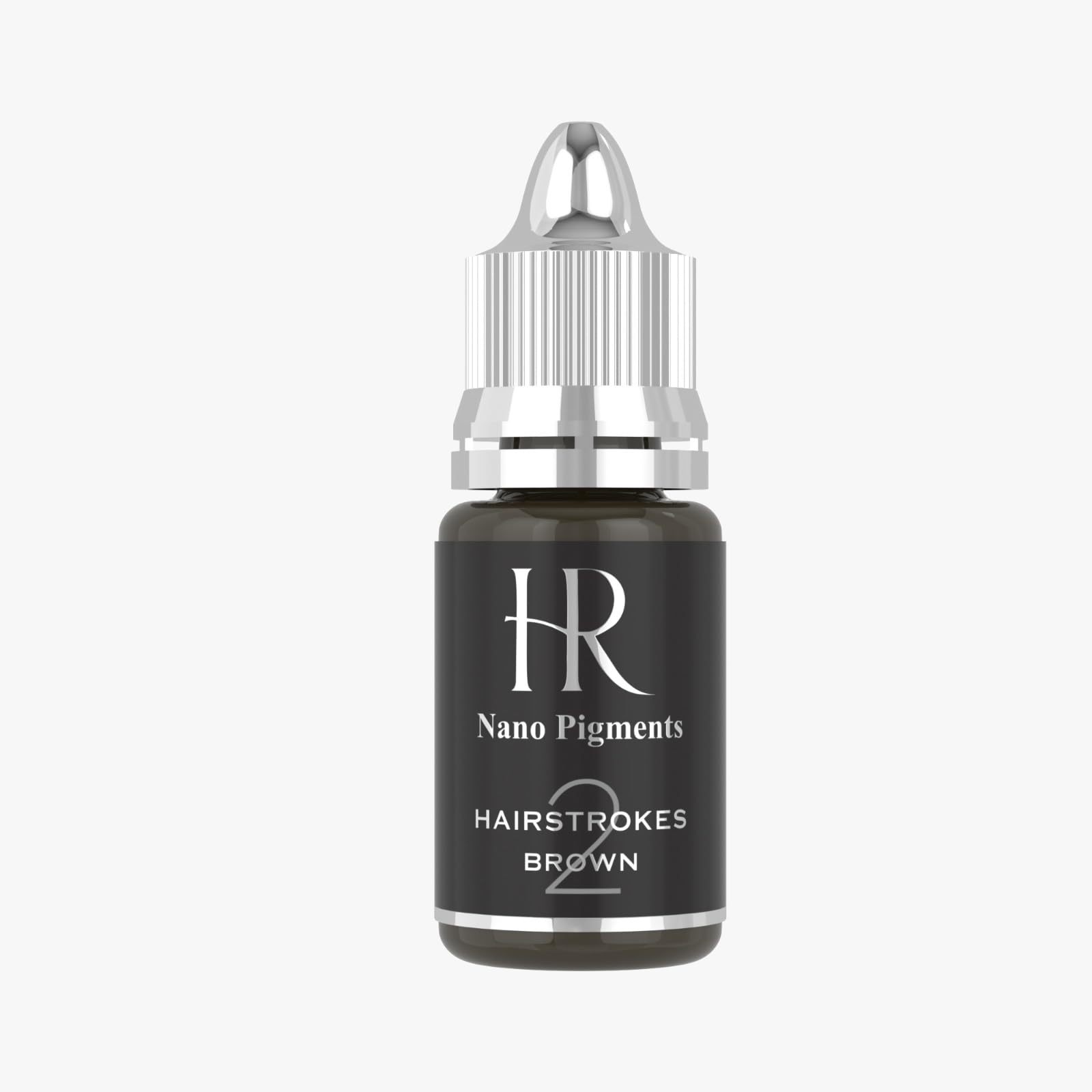 HR Nano Pigments HairStrokes Brown 2 (Mocha) Permanent Makeup Pigment for PMU, Microblading & Ombre Brows – 12ml-image-23