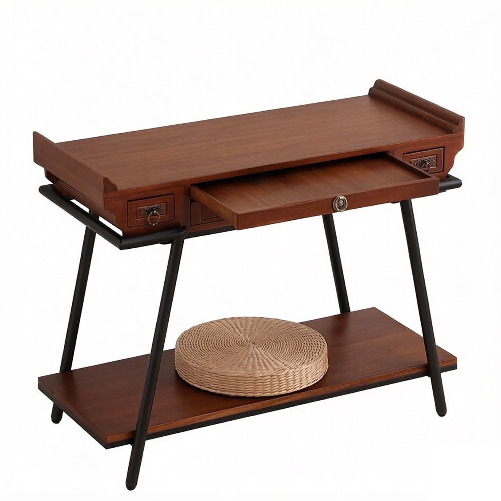 RUNZE765Z Cabinet Wooden Altar Table Multi-Functional