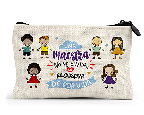 Monedero Una Maestra No Se Olvida - Regalo Para Profesora