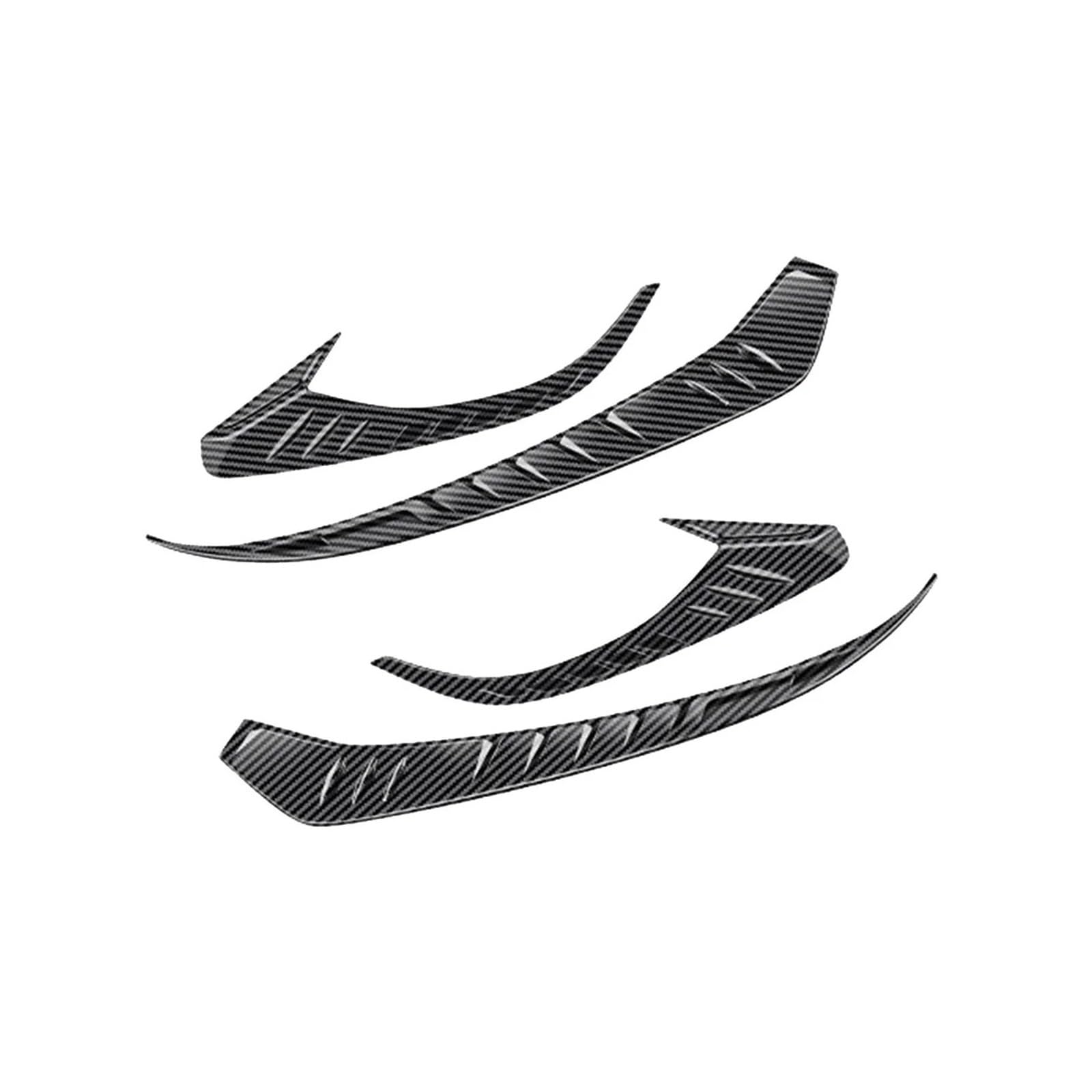LUOWEINA Front Headlights Eyebrows Stickers,Fit for HRV HR-V,Vezel 2021-2023 Car Styling Eyelids Trim Strip Eyelash A car Eyebrow Decoration