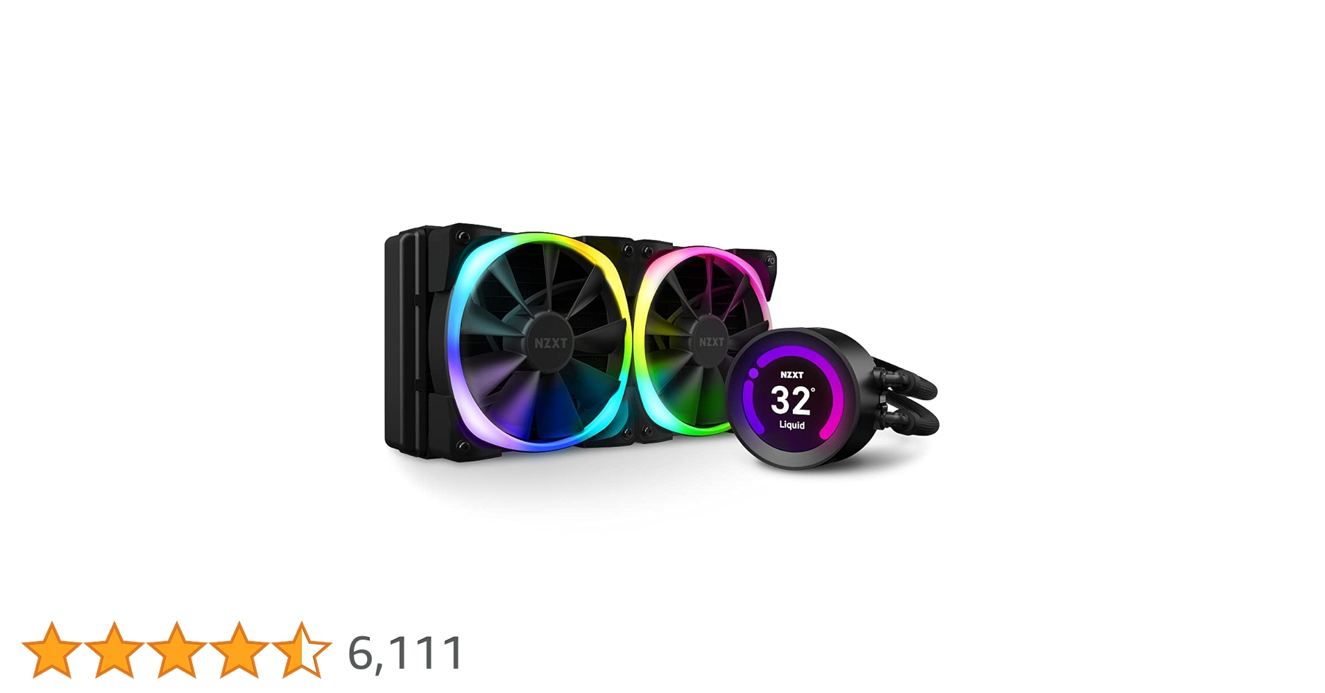 【完品】NZXT KRAKEN Z53 NZXT Kraken Z53 240mm - RL-KRZ53-01 - AIO RGB CPU Liquid