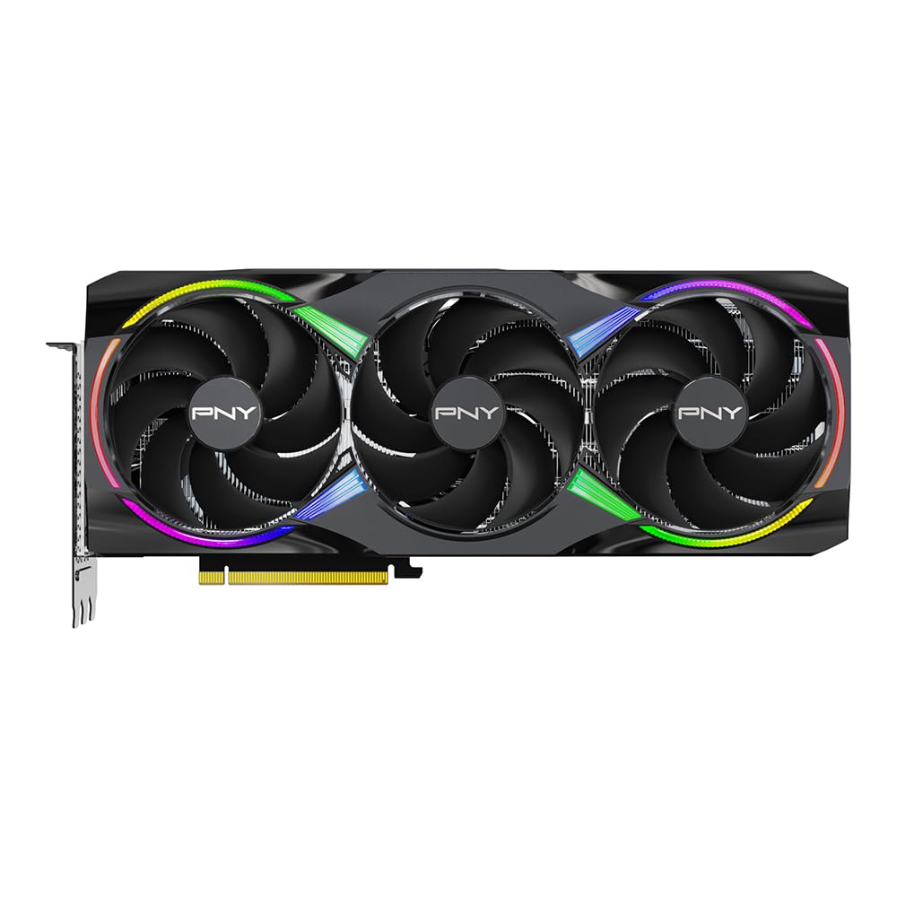 PNY Scheda Grafica GeForce RTX™ 5080 16GB ARGB OC Triple Fan DLSS 4
