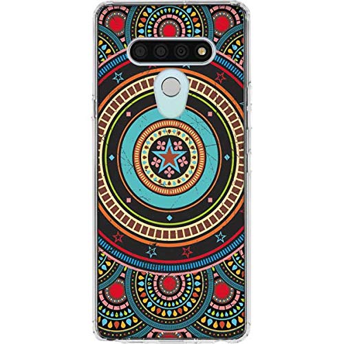 Skinit Clear Phone Case Compatible with LG Stylo 6 - Infinite Circle Colored Design