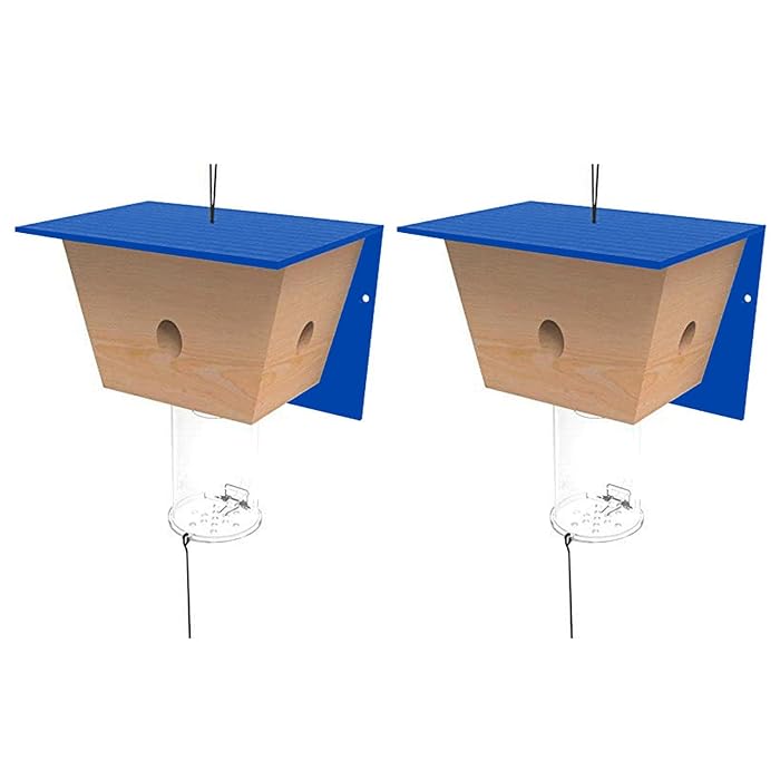 Buy 通用 Reusable Bee Traps for Outside, Natural Wooden Trap Fly