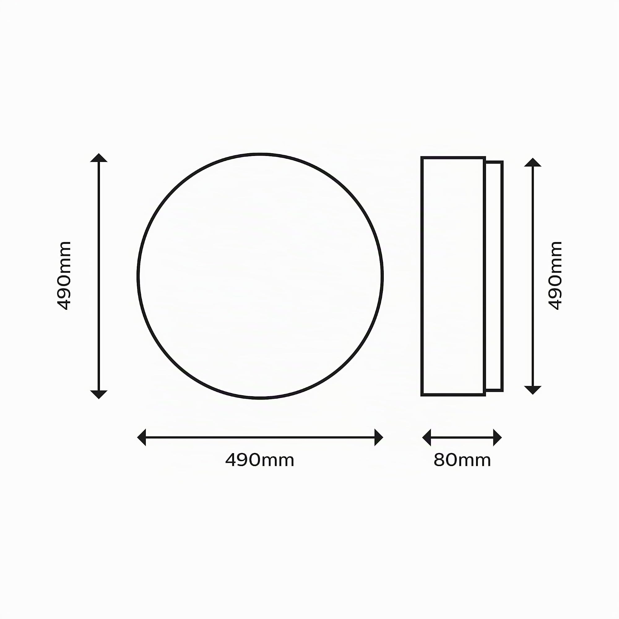 PHILIPS - Plafón Lámpara LED de techo Funcional Moire Blanco 36W 4000K Luz Blanca Fría