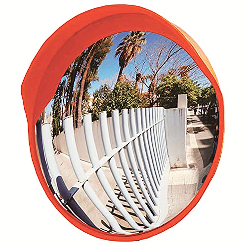 Espejo gran angular curvo de 130° ideal para mejorar la visibilidad en la salida de su parking