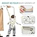 Baby Walking Harness-Handheld Assistant Belt- Toddler Infant Walking Aid for Trainer & Support 7-24 Month Old (all-season-Gray-1819)