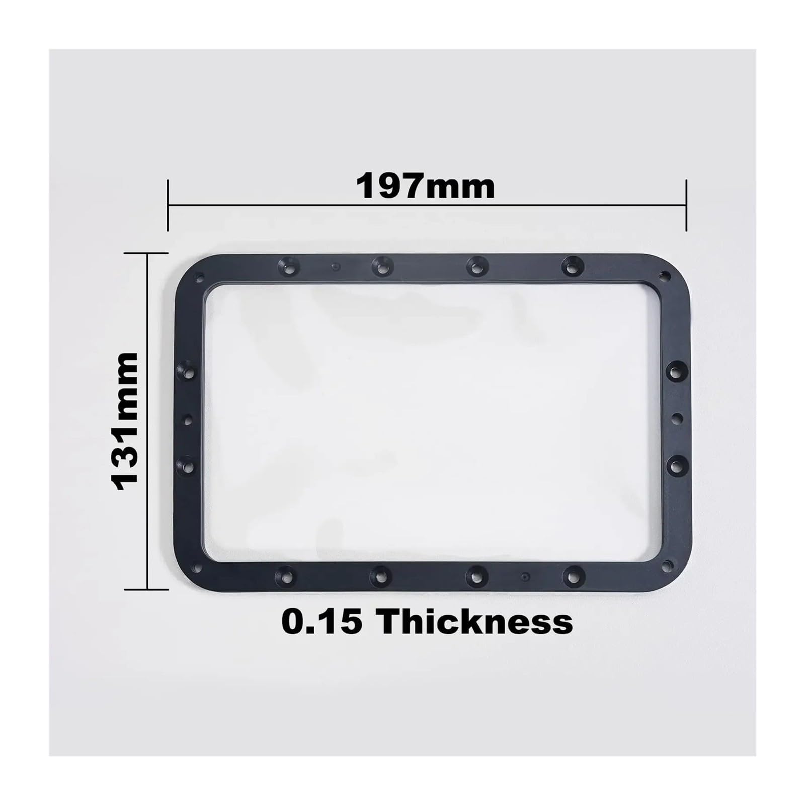 Aixinong1 2 Stück FEP-Folie 0,15 mm for Hoton Mono 2/4/4 Ultra Resin 3D-Drucker(4pcs)