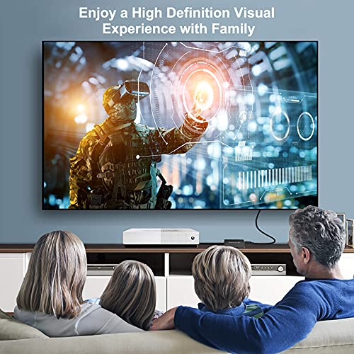 Wrugste SCART auf HDMI Konverter mit HDMI Kabel, Scart zu HDMI Converter HD 1080P/720P Switch Video Audio Adapter mit… – Bild 7