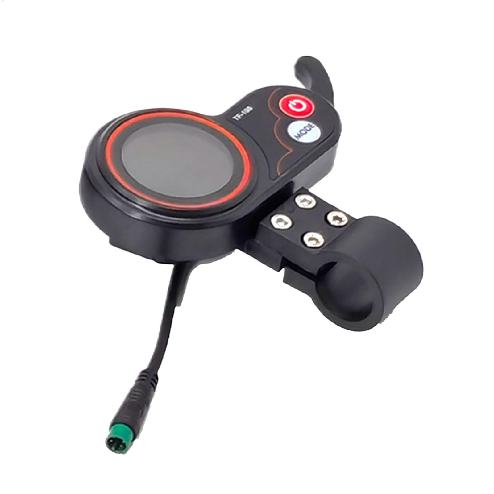 Tf 100 Electric Scooter Lcd Instrument - 5 Pin Throttle Controller with powers switchs, Lcd Instrument Throttle Controller | Finger Hook Accelerator, Speed Control Display for E Scooter